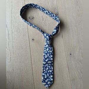 J.Crew CrewCuts Floral Blue Tie